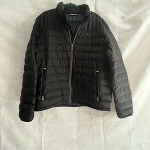 Tommy Hilfiger Black Down Jacket